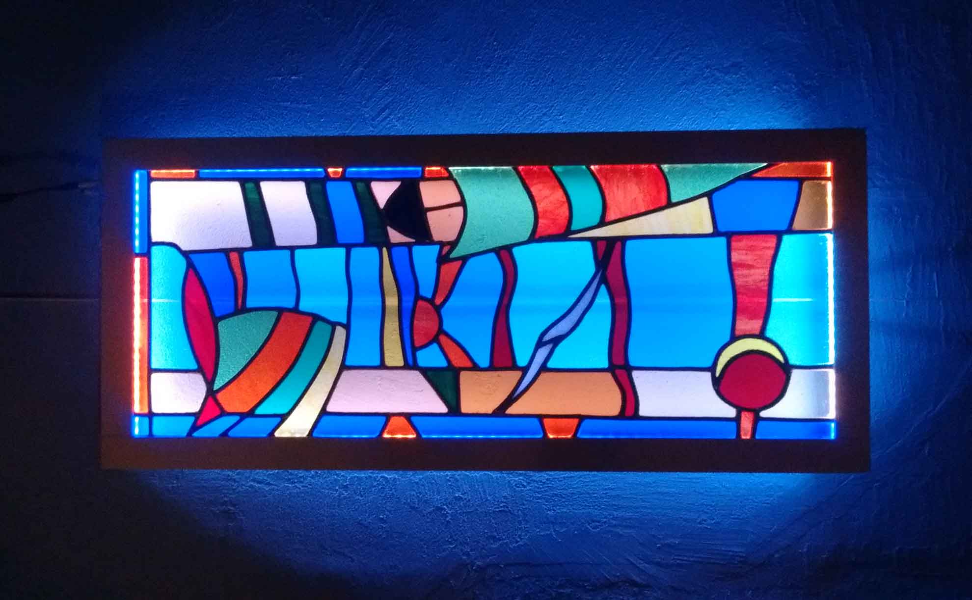 stained glass creation